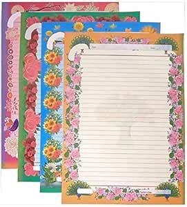 SHARMA BUSINESS™ Assignment Ruled Paper with Watermark Set of 40 Sheets ...