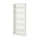 BILLY bookcase, black oak effect, 80x28x202 cm (311/2x11x791/2") - IKEA