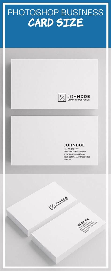 Business Card Size Template 的图像结果