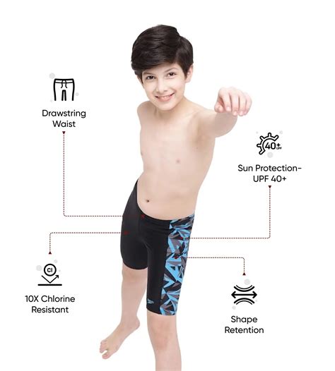 Buy Speedo Boys Hyper Boom Jammer Black-Bolt-Dove Grey Swimwear Online ...