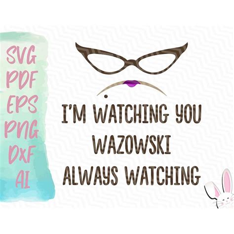 Roz I'm Watching You Wazowski Always Watching SVG | Instant | Inspire ...