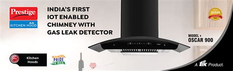 Prestige Oscar 900 IOT Enabled KitchenHood chimney with Installation ...