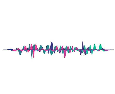 Sound - Vector psychedelic sound wave curve PNG picture png download ...