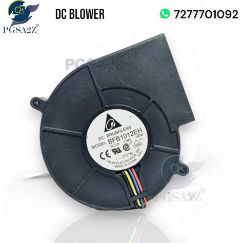 12V High Speed Blower Fan - FB1012VH Size 97x 94.4 x 33MM DC12V 2.70A ...