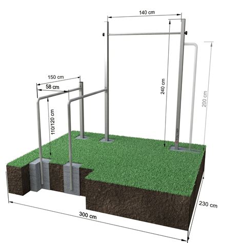 Tolymp Outdoor Gymnastics Equipment Fitness-Station