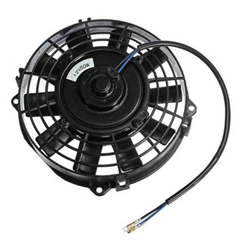 Generic 2X(7" inch Electric Radiator/Intercooler 12v Slim Cooling Fan ...
