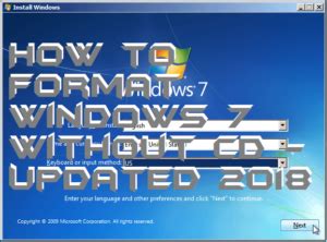 How to Format Windows 7 Computer 的图像结果