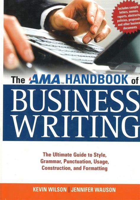 Buy The AMA Handbook of Business Writing: The Ultimate Guide to Style ...