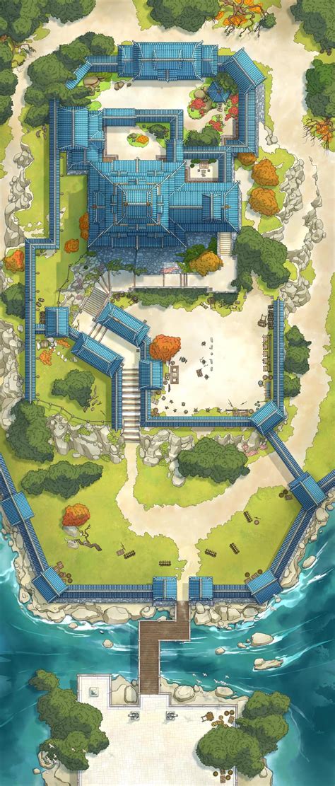 Japanese Castle Exterior | Czepeku Maps