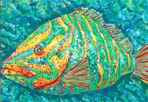 My Island Canvas Mat, Striped Grouper : Amazon.in: Home & Kitchen