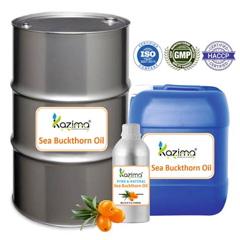 Sea Buckthorn Oil Bulk Manufacturer & Bulk Wholesales Supplier