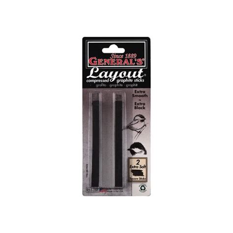 htconline.in| Generals Layout Compressed Graphite Sticks - Set of 2