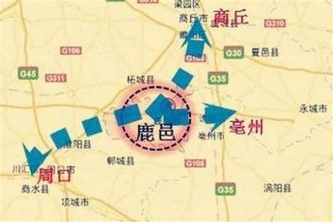河南郑州在亳州方向
