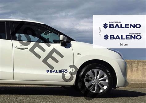 ISEE 360® Baleno Sticker for Car Exterior Door Sides Windows Powered by ...
