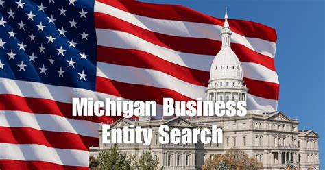 Michigan Business Entity Search | Michigan SOS Lookup & Verification
