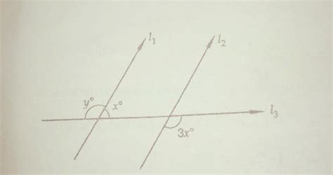 In the following figure, if l1 is parallel to l2,what is the value of y ...