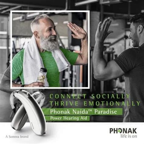 Phonak BTE Hearing Aid - Naida P 50 Trader - Retailer from Ahmedabad