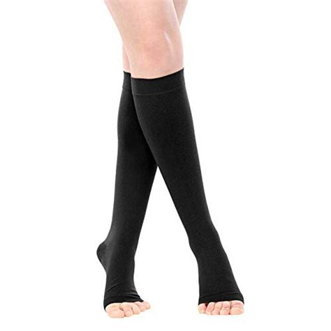 Pair Men Women's Medical Compression Socks 23-32mmHg Pressure Level 2(S ...