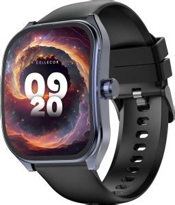 Cellecor TWIST 2.01" Curved HD Display | 800 NITS| AOD| BT-Calling| AI ...