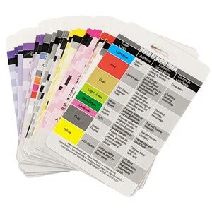 Nurse Nation 30 Vertical Badge Reference Cards Set Nursing - Etsy India