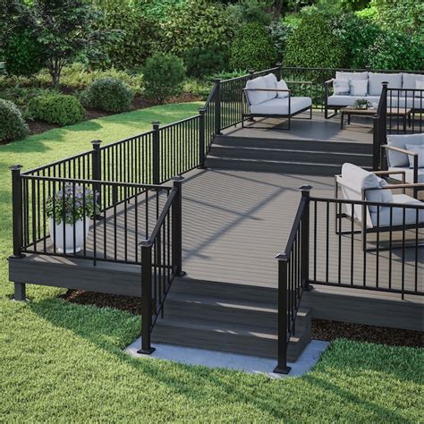 Deckorators Solar 3-in x 3-in Black LED Outdoor Post cap light 2 -Pack ...
