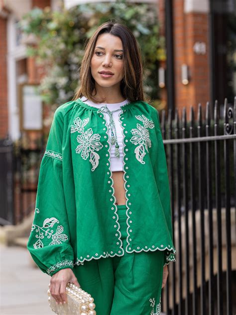 Marilyn Green Shrug Co-ord Set – Miripret