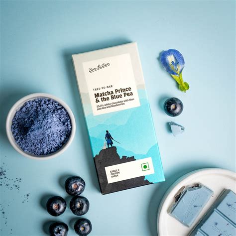 Matcha Prince And The Blue Pea - White Chocolate With Blue Pea Tea And ...