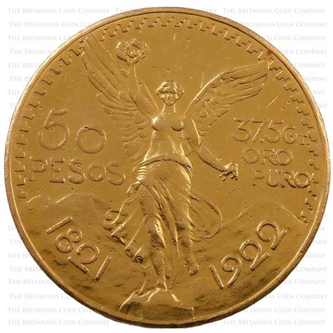 Buy a Mexican 50 Pesos Gold Coin | Britannia Coin Company