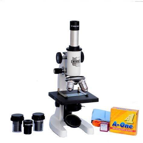 ESAW 1125x Microscope Kit for Kids, Beginner and Students with 5 ...