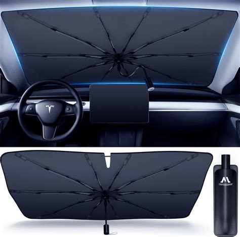 Amazon.com: Ultimate Car Windshield Sun Shade Umbrella - Retractable Windshield Sunshade ...