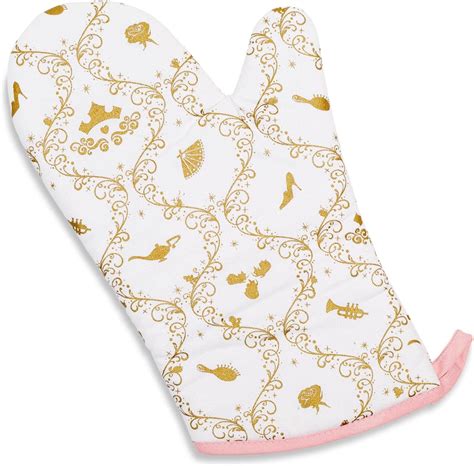 Amazon.com: Disney Princess Kitchen Oven Mitt Pot Holder | Thick Heat ...