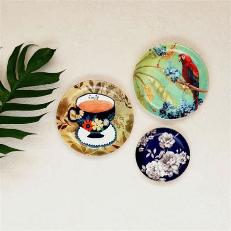Macaw Ceramic Decorative Wall Plate – Mora Taara