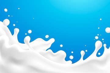 Realistic milk background | Premium Vector
