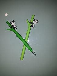 The Purple Tree Cute Panda Pens - 2 pc (set of 2 pen), Panda On Bamboo ...