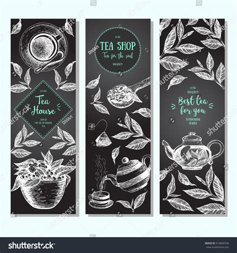 Best 48+ Free Shiny Tea Vertical Banner Vector