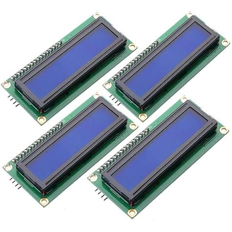 REES52 IIC/I2C/TWI LCD 1602 16x2 Serial Interface Adapter Module Blue ...