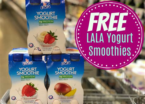 FREE LALA® Yogurt Smoothies (4 ct) at Kroger!! - Kroger Krazy