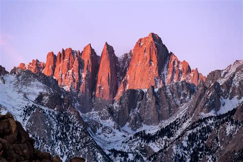 Mount Whitney Sunrise [2048x1365] [OC] : r/EarthPorn