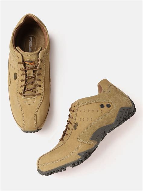 Woodland Men Leather Sneakers - Price History