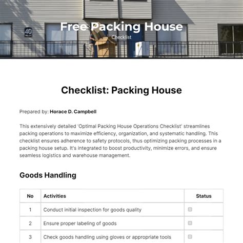 Packing House Prices at Bruce Green blog