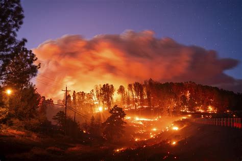 How did the fire erupt in the cold weather?