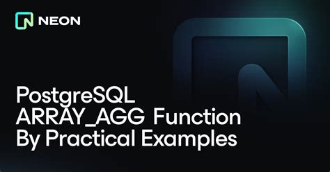 Aggregate Functions in PostgreSQL 的图像结果