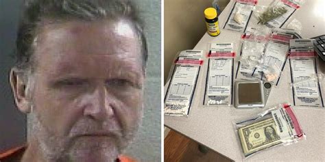 Police: Man arrested at hotel with drugs, money and paraphernalia