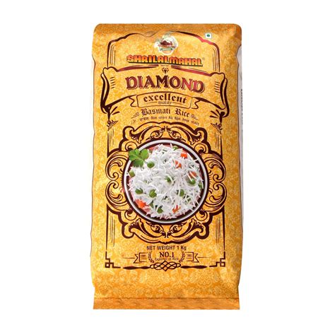SHRILALMAHAL Diamond Basmati Rice (5 Kg (5 * 1kg)) : Amazon.in: Grocery ...