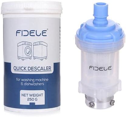 FIDELE Washing Machine Care Kit - Descaler Scale Remover + Hard Water ...