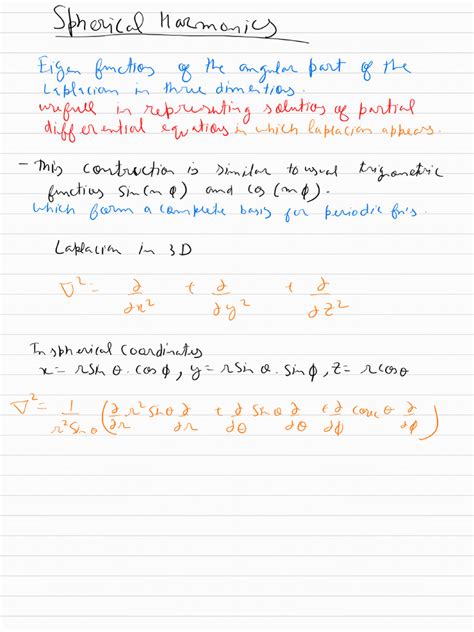Image result for Spherical Harmonics Tutorial