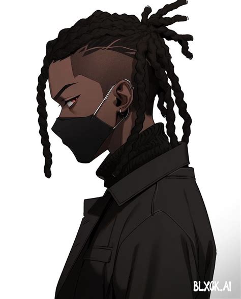 Pin by Artiste on Gang in 2024 | Black anime guy, Black anime ...