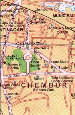 Chembur Line Map 的图像结果