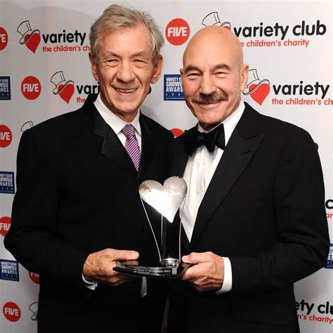 Ian Mckellen Patrick Stewart Skeeball Patrick Stewart Has Advice For