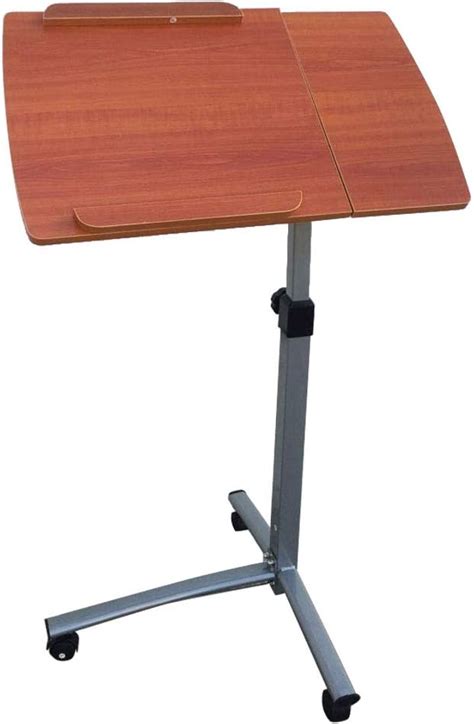 Buy Festnight Laptop Desk Height Adjustable Tilting Top Tabletop Lap ...